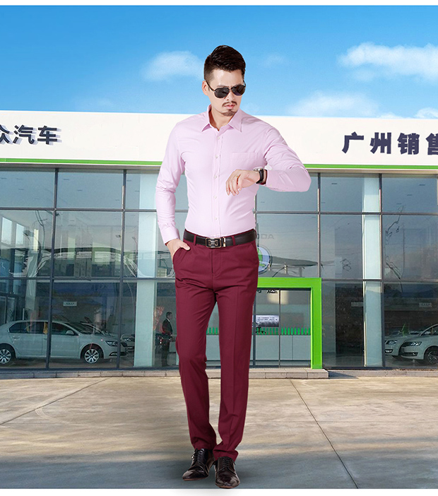 Quần tây nam mùa thu đông cộng với nhung dày phiên bản Hàn Quốc của trang phục công sở tự mặc giản dị công sở miễn phí quần phù hợp với giới trẻ nóng bỏng quần tây đẹp