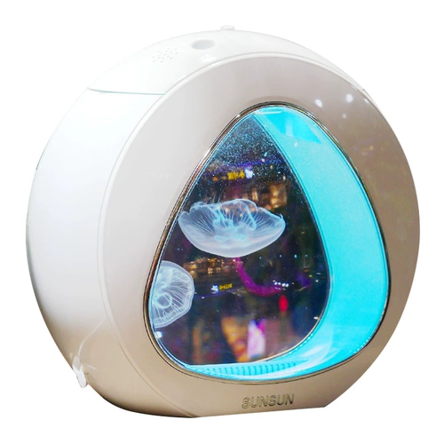 Маленькая медуза цилиндр аквариум лунный свет медуза медуза