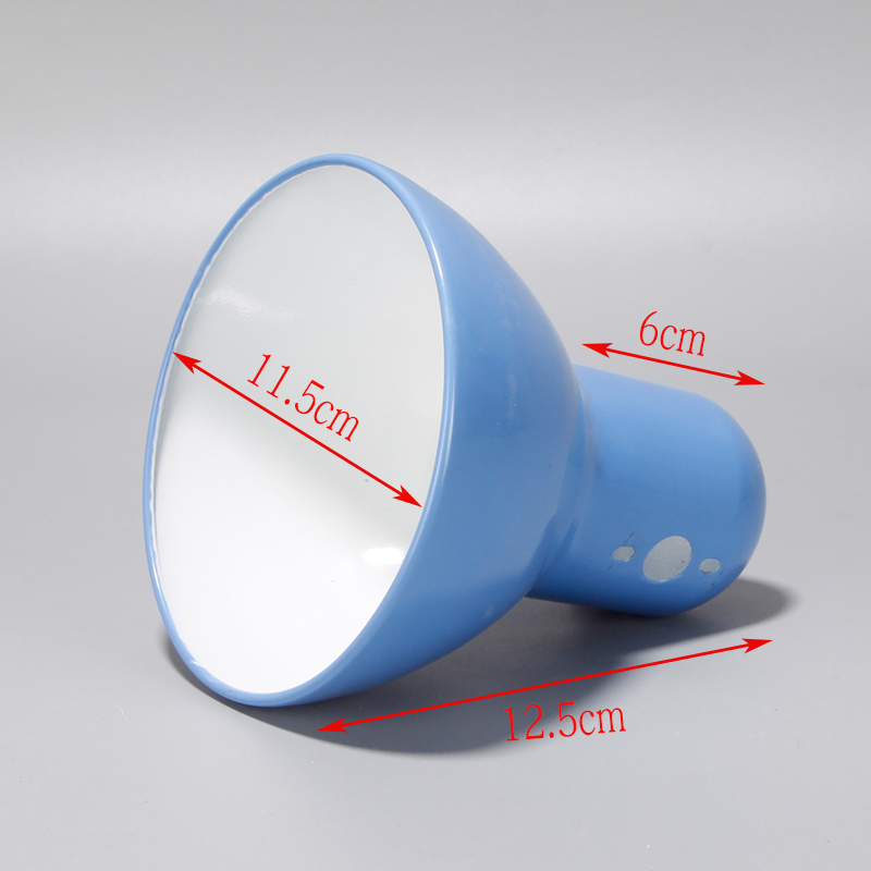 Table lamp lampshade Iron metal diameter 11 5cm with heat dissipation hole e27 lamp holder applicable DIY accessories
