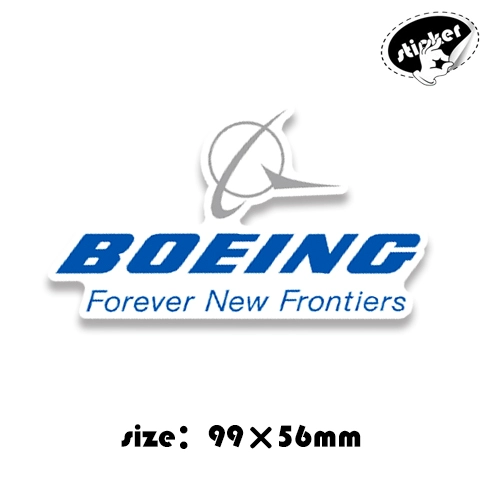 Боинг, авиалайнер, чемодан, наклейка, с печатью вашего логотипа