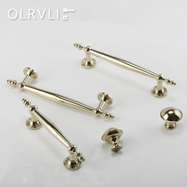 olrvli brass golden willy-style handle cabinet handle retro style wardrobe door small handle cloakroom handle