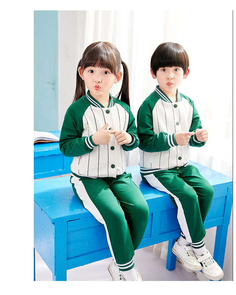 Dịch vụ làm vườn mẫu giáo mùa xuân và mùa thu 2019 cho trẻ em mới phục vụ lớp thể thao đồng phục tiểu học và trung học đồng phục tùy chỉnh - Đồng phục trường học / tùy chỉnh thực hiện quần áo cotton đẹp cho bé