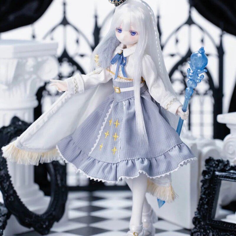 Official Light Whisper of Time and Music Box Special Six Bjd Blind Box Movable Doll Trendy Toy Figurine Gift