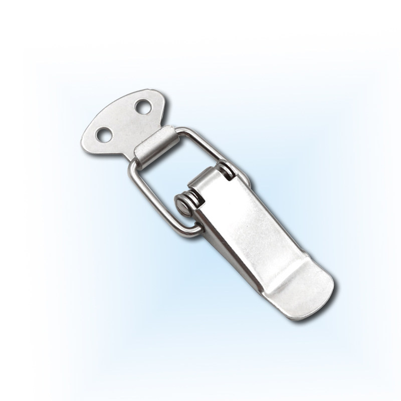 Stainless steel buckle duckbill buckle 105 iron nickel-plated equipment bag lock industrial machinery spring toolbox buckle