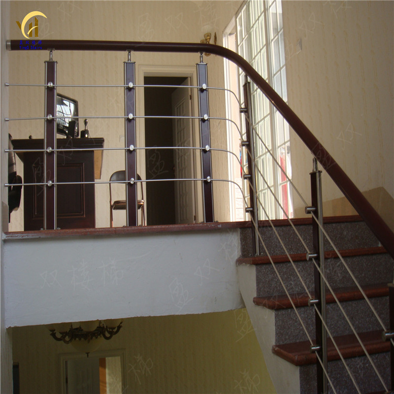 Stair handrail guardrail Simple modern platform Attic guardrail Bay window Balcony railing fence PVC stair railing