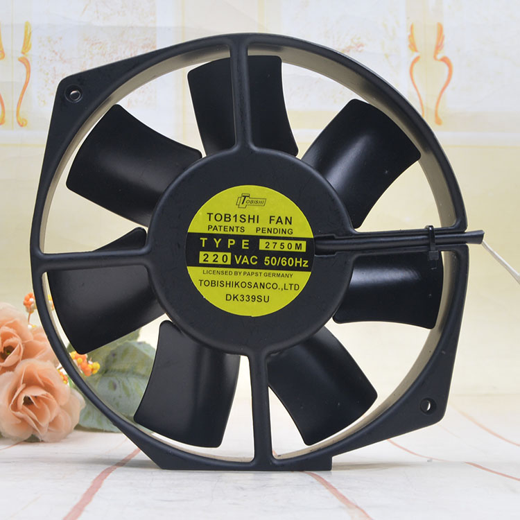 TOBISHI FAN TYPE2750M 220V 15*17cm All-metal high temperature axial cooling fan