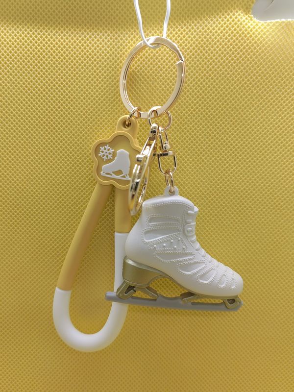 Figure Skating Piano Skate Keychain Flower Pendant Yuzuru Hanyu Same Style Skate Figure Skating Piano Skate Keychain Flower Pendant Yuzuru Hanyu Same Style Skate
