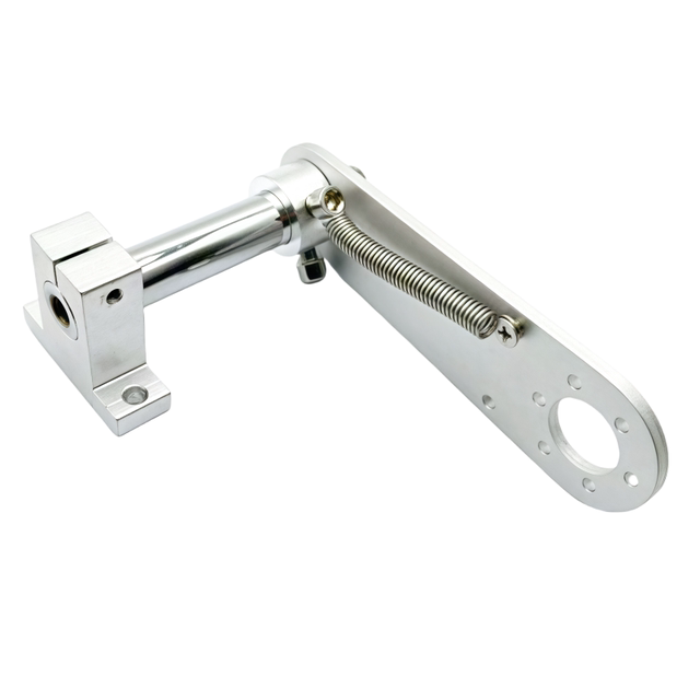 Encoder Spring Anti-Slip Bracket with Silicone Wheel, Rotary Encoder Synchronous Wheel, Durable, Stable, and Accurate Metering