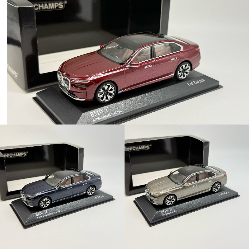 2026 Bmw I7 Executive Sedan Electric Vehicle New Energy 1/43 Bmw Minichamps Miniature Model