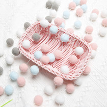 ins Nordic style hair ball string ornaments DIY childrens room girl heart room decoration photo props ornaments