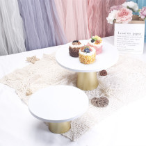 ins dessert table cake pan gourmet background photo props tall tray shelf photography ornaments shooting props