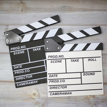 ins Nordic wall decoration wooden film board photography shooting photo props director field record board catch week props