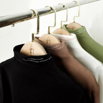 Girls base shirt autumn and winter 2020 new long-sleeved T-shirt childrens Western style pure cotton thickened velvet top big child