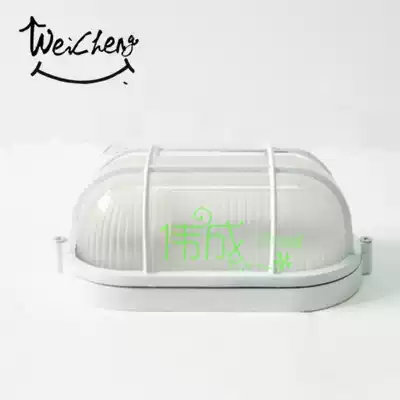 (8-001 factory direct sales) moisture-proof lamp bathroom hotel kitchen bread wall lamp ceiling lamp home lawn lamp