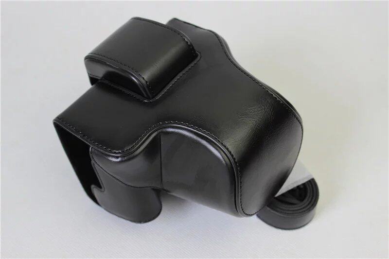 Canon EOS M50 camera bag camera leather cover M5 camera cover protective sleeve M50 micro single eye camera leather cover