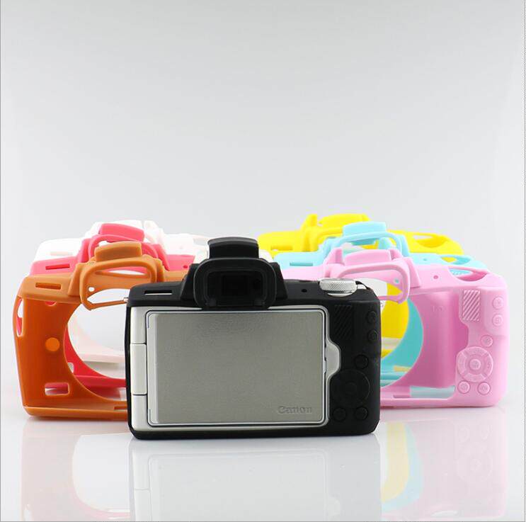 Canon EOS M50 silicone sleeve M50 micro single eye camera bag Canon M50 color silicone camera cover