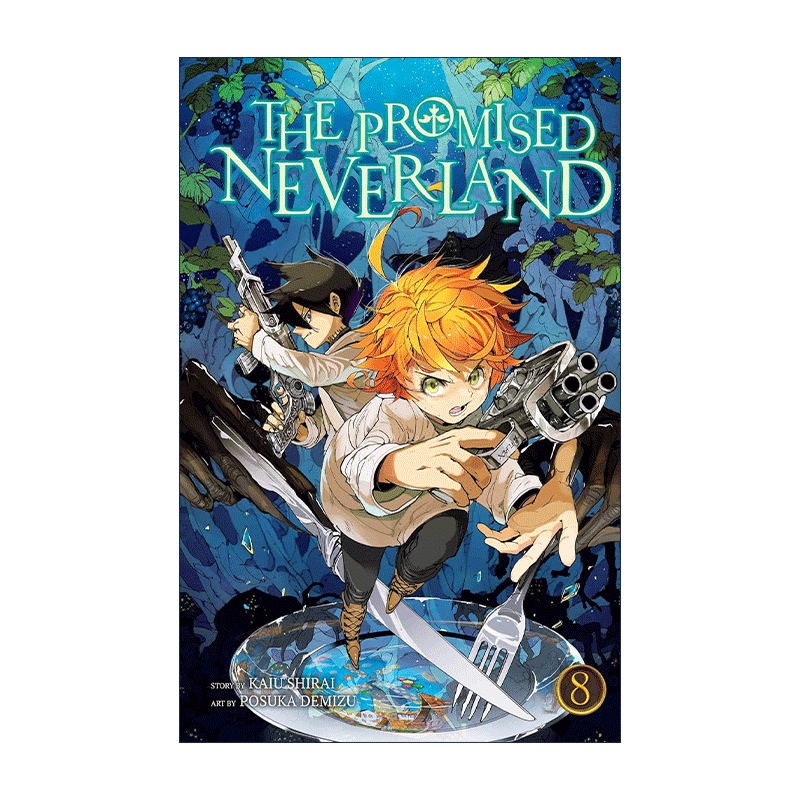 英文原版The Promised Neverland Vol.8 约定的梦幻岛漫画卷八英文版