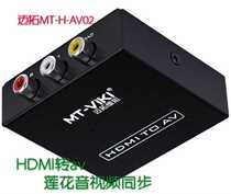 Maxtor MT-H-AV02 HDMI to AV converter audio and video synchronization Lotus to HD set-top box to TV