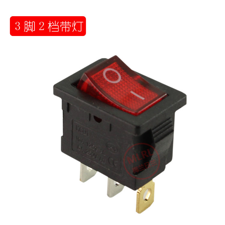 KCD1-101 hai chân thứ hai-gear loại thuyền nước switch phân phối điện tử gọi là chuyển đổi quyền lực warp với chân đèn bằng đồng.