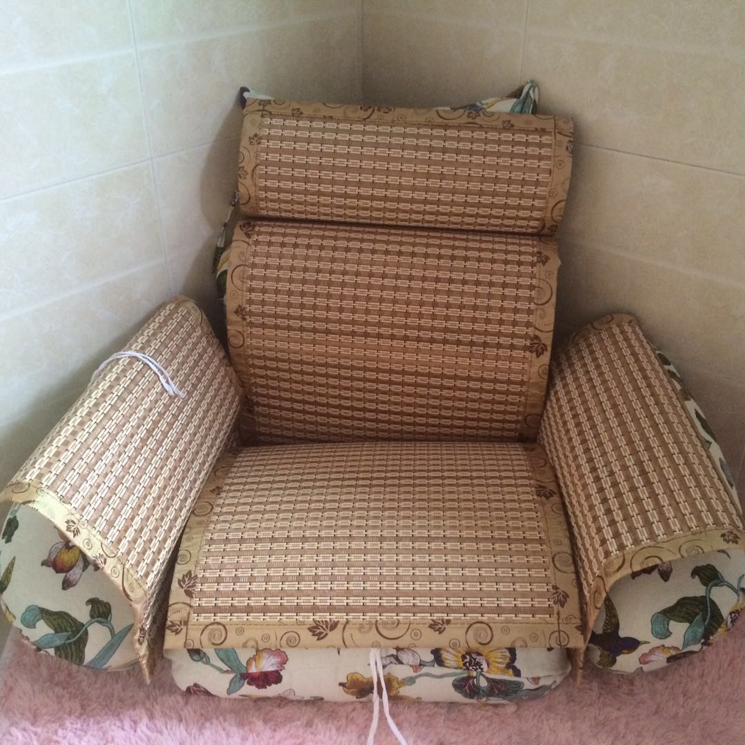 Hanging Basket Mat Seating Cushion Subhanging Chair Summer Cool Cushion Cover of Rocking Chair Bird Nest Bird Nest Rattan Chair Special Bamboo Mat