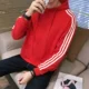 Áo len mùa thu nam áo khoác mùa thu nam áo khoác nam với mũ quần áo thanh niên áo khoác mùa đông nam