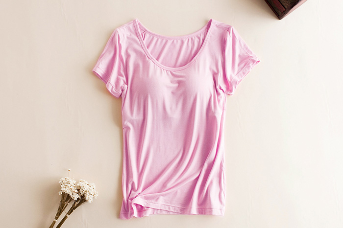 Với một chiếc áo ngực có thể được đeo bên ngoài nữ mùa hè phương thức ngắn tay t- shirt quần short đồ ngủ xl giản dị dịch vụ nhà phù hợp với