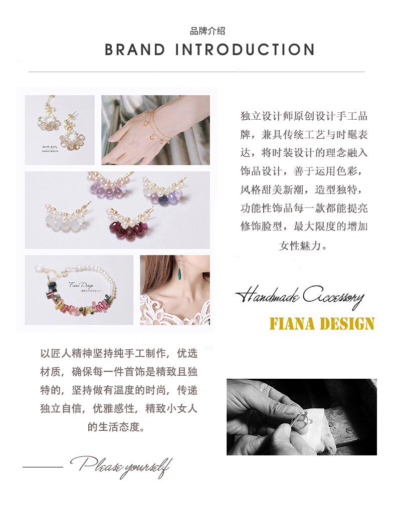 Серьги 11月生辰石天然渐变黄水晶925纯银防过敏耳环小耳圈耳饰 FD