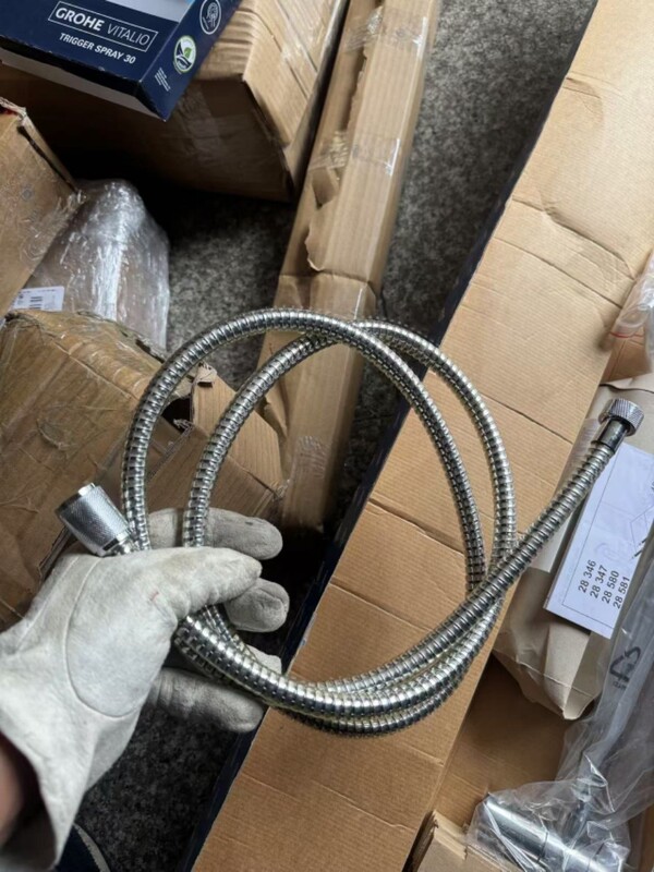 German Grohe 28154000 Shower Hose 1750mm Grohe Shower Pipe Set, Disassembled, Without Original Packaging German Grohe 28154000 Shower Hose 1750mm Grohe Shower Pipe Set, Disassembled, Without Original Packaging