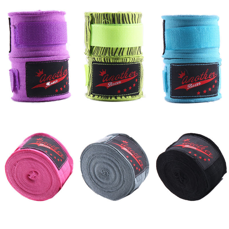 Muay Thai Bandage Boxing Sanda Hand Wrap Hand Strap 3.5m Sandbag Sports Cotton Hand Protector Cloth for Men and Women Free Shipping