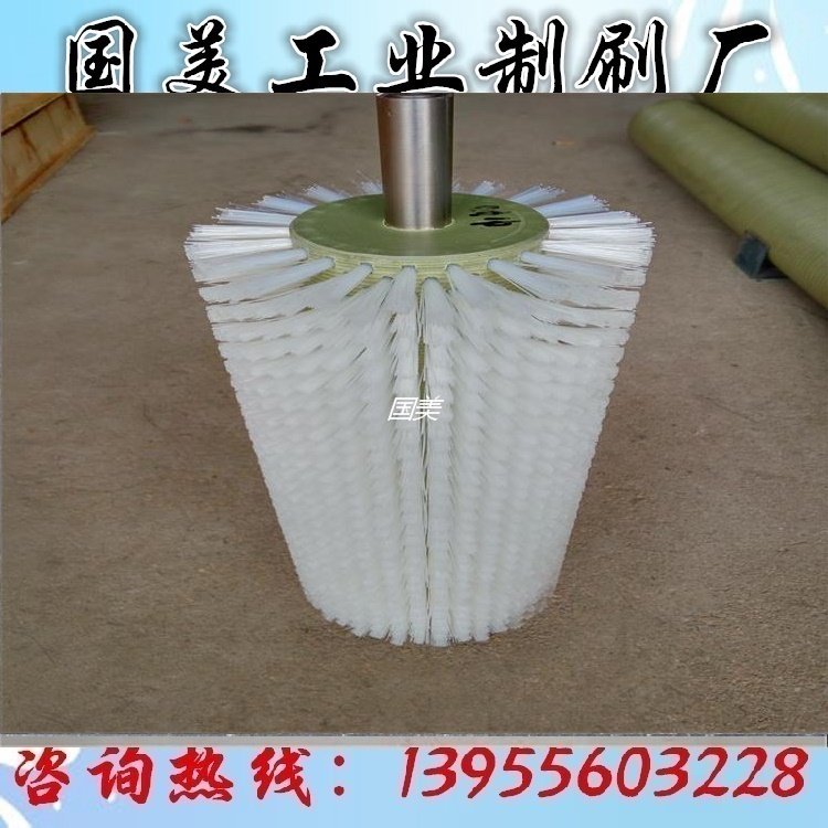 Textile printing and dyeing burning machine brush roller Flat screen printing machine cleaning the brush roller