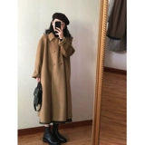 Шерстяное пальто, демисезонная зимняя куртка, подходит для подростков, увеличенная толщина