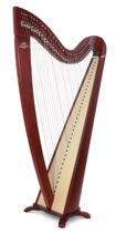 French imported harp Camac Telenn Taylor 34 string board key harp small harp instrument harp