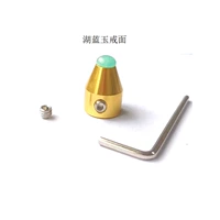 Золотой драгоценный камень для кольца из нефрита, 8mm