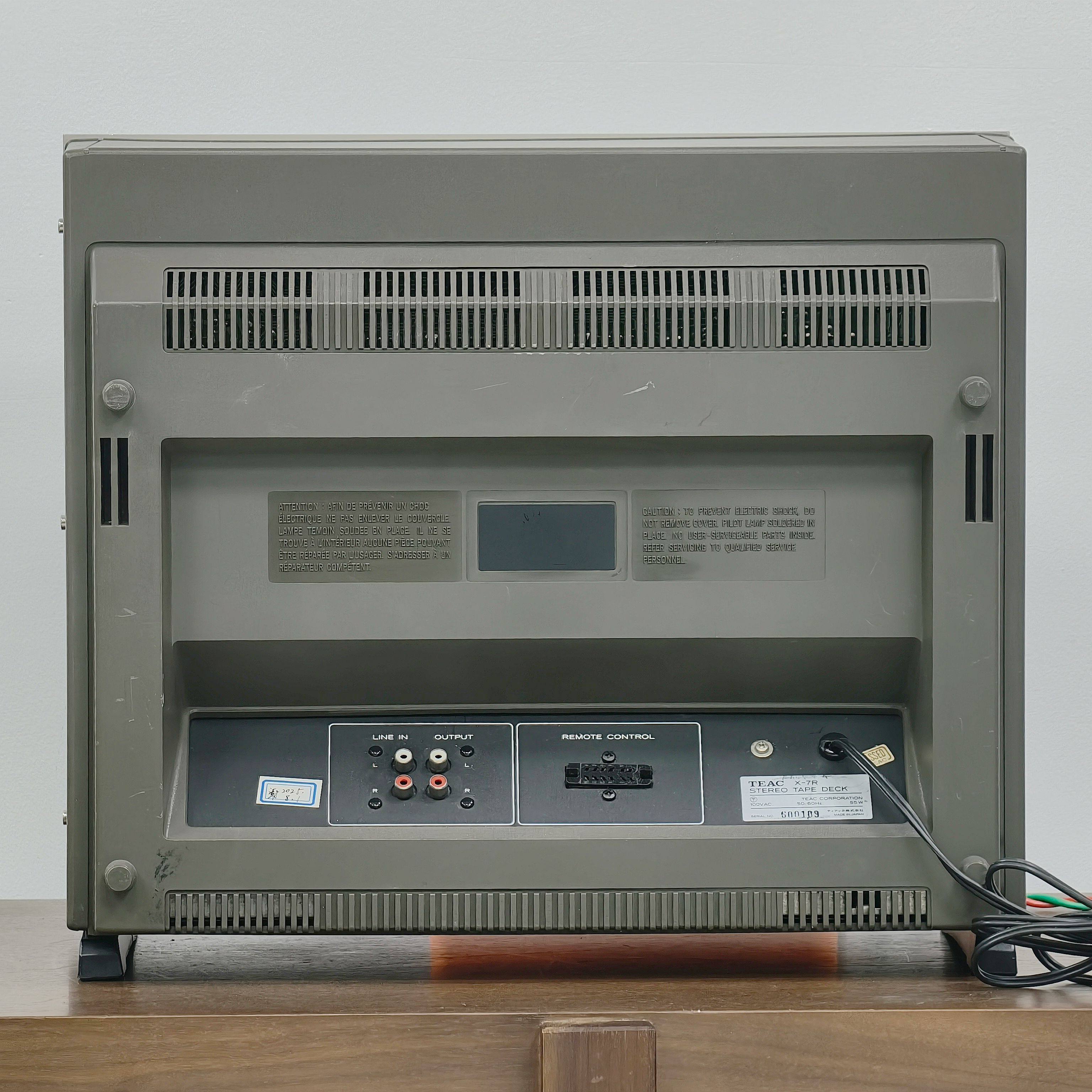 复古磁带机的生态位：TEAC X-7R为何在数字时代仍具战略价值_卡座_淘宝