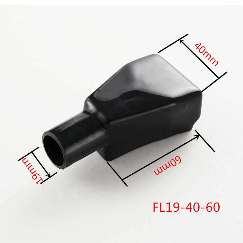 Car battery clamp protective sleeve for flame retardant protective sleeve positive and negative battery clamp protective sleeve