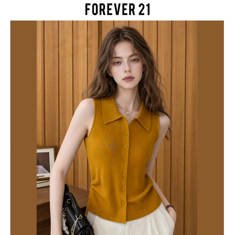 Forever 21 Orange 2026 Summer New Sweater, High-End Summer Wear, Textured Commuter Style, Official Same Model Forever 21 Orange 2026 Summer New Sweater, High-End Summer Wear, Textured Commuter Style, Official Same Model
