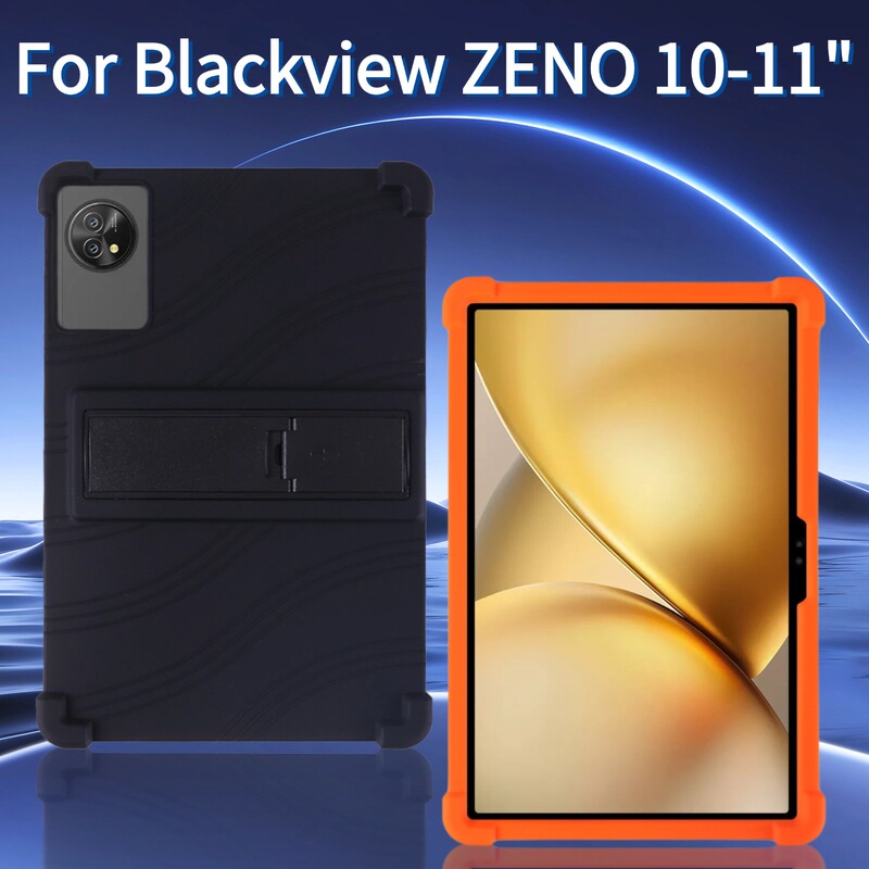 Suitable for Blackview Zeno 10 Tablet Computer Silicone Protective Case Zero Degree 11inch Anti-Fall Silicone Soft Case Suitable for Blackview Zeno 10 Tablet Computer Silicone Protective Case Zero Degree 11inch Anti-Fall Silicone Soft Case