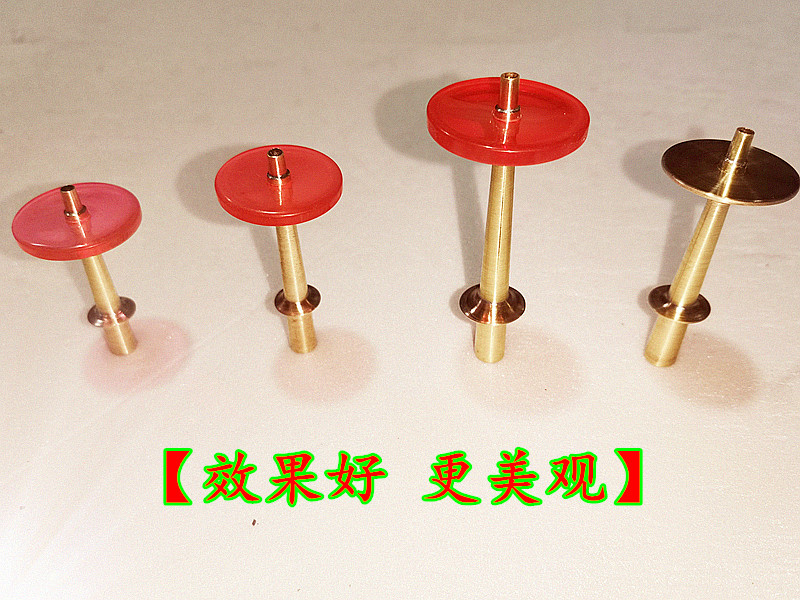 Jia pure hand-made high-grade core sinus chin loudo loudspeaker pipe clamp bar blast all copper