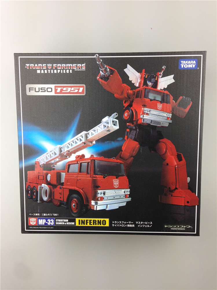 TAKARA TOMY Transformers master MP-33 fire truck toy