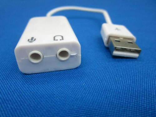 USB7 1 Independent sound card computer external external sound card desktop computer notebook general sound card free of drive