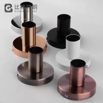 Bigger lighting E27 ceiling plate lamp holder Screw bar clothing store wall lamp lamps with ceiling