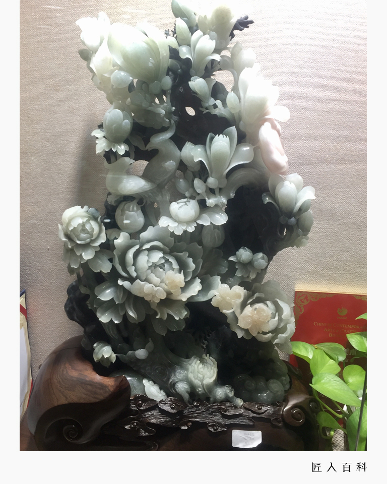 吴磊(中国玉石雕刻大师)的作品-