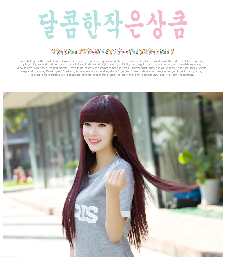 Perruque Long cheveux raides - Ref 2608432 Image 29