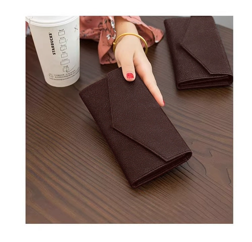 Длинный бумажник, картхолдер, ретро вместительная и большая маленькая сумка, 2 в 1, из натуральной кожи, 2023