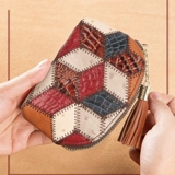 Кошелек, короткий бумажник, маленькая сумка клатч, небольшой изысканный маленький легкий и тонкий картхолдер, из натуральной кожи