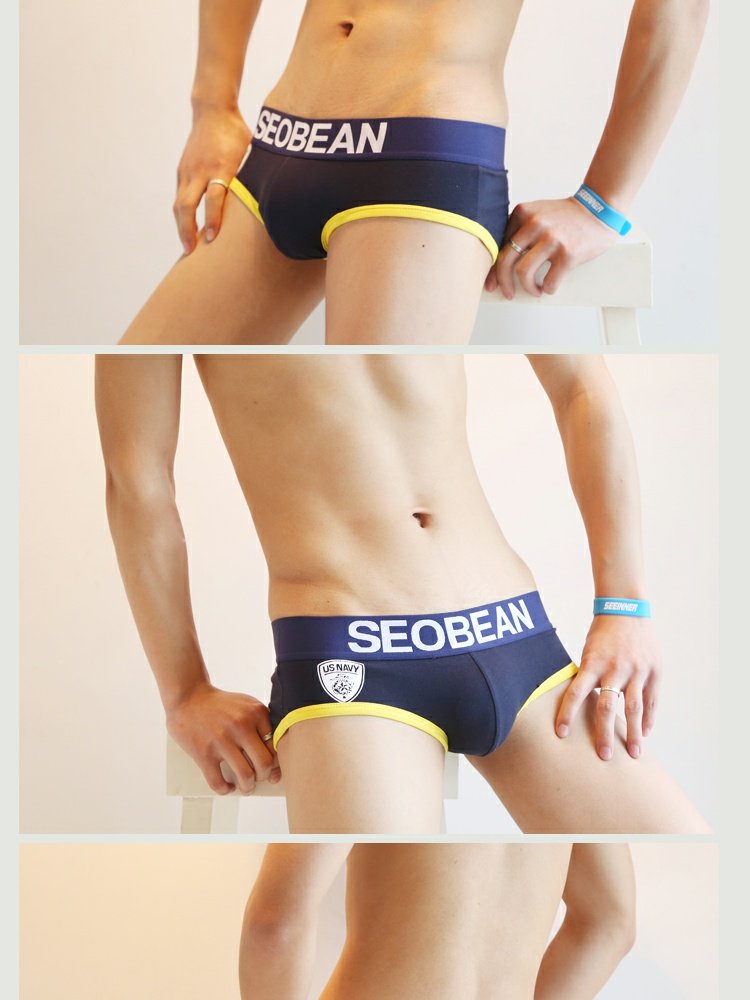 [Xuanyue] Quần cotton nam in eo thấp bó sát đồ lót tam giác gợi cảm U đồ lót nam lồi quần lót nam dành cho tuổi 12