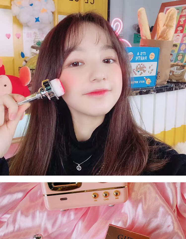 Giày lười màu hồng giả tạo cho người mới bắt đầu màu đỏ với màu đỏ cam của nữ trang điểm màu nude tự nhiên Màu đỏ ửng làm sáng tông màu da - Blush / Cochineal má hồng peripera
