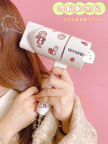 Быстросохнущий безвредный фен, популярно в интернете, высокая мощность, не повреждает волосы