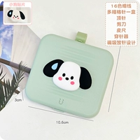 Зеленая базовая модель+головка щенка (16 цветовой линии)