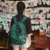 Ramen bóng cổ điển retro di động mềm Nhật Bản đại học gió túi vai túi xách du lịch ba lô balo cho bé gái tiểu học Ba lô